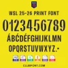 WSL-25-26-PRINT-FONT 02 WSL 25-26 Font – TTF OTF CDR PDF Vector